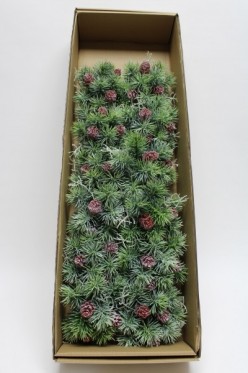 Venček so šiškami malý vianoč.