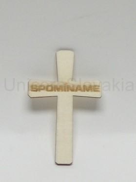 Drevený kríž SPOMÍNAME