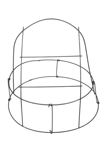 Rám na veniec - kruh posch./ drôt. 50 cm