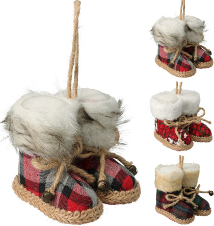 Čižmy - závesná ozdoba / 3dr. Čižmy - závesná ozdoba / 3dr.