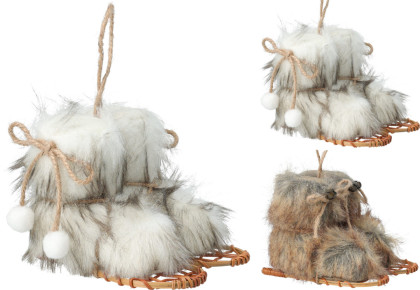 Čižmy - závesná ozdoba  12 cm Čižmy - závesná ozdoba  12 cm