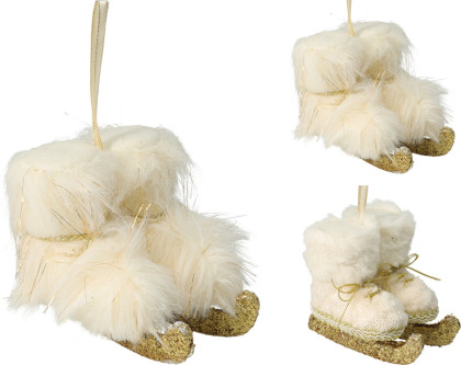 Korčule - závesná ozdoba  12 cm Korčule - závesná ozdoba  12 cm