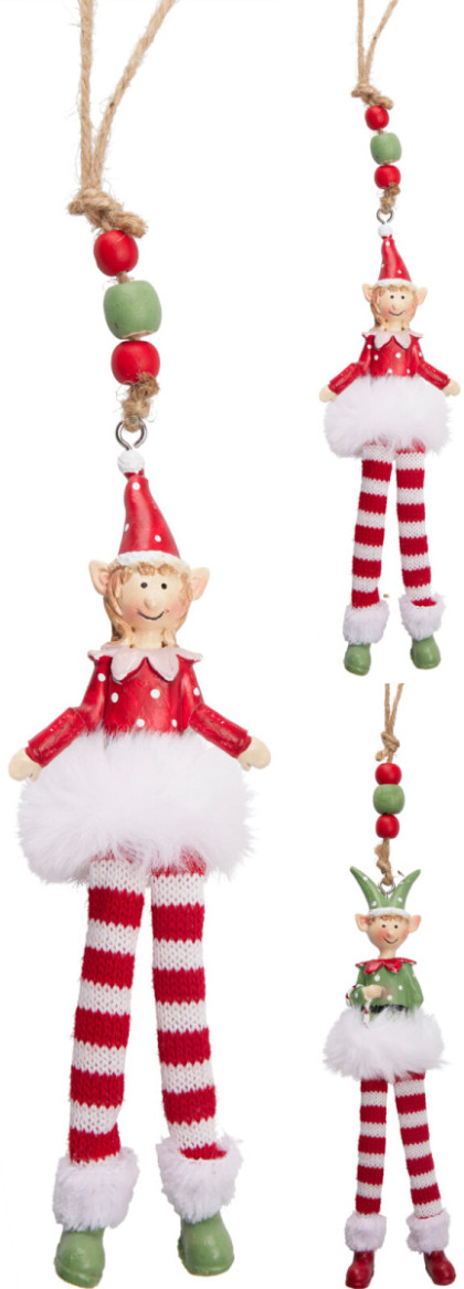 Elf- závesná ozdoba 7 cm Elf- závesná ozdoba 7 cm