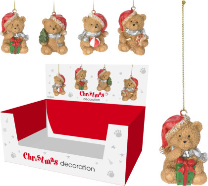 Medvedík - záves. dekor. 4 x 5 cm Medvedík - záves. dekor. 4 x 5 cm