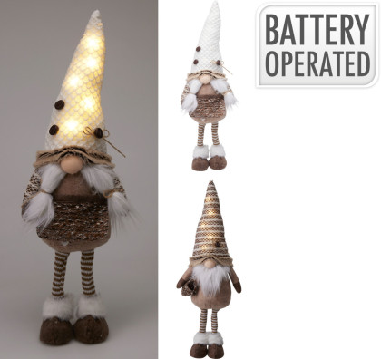 škriatok s LED osvetl. 52 cm