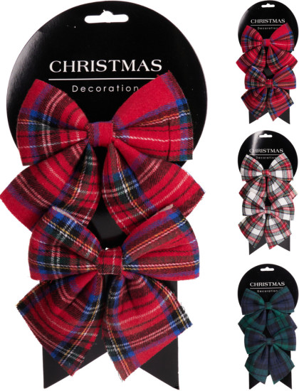 Mašľa 2 ks  /13cm/3 farby Mašľa 2 ks  /13cm/3 farby