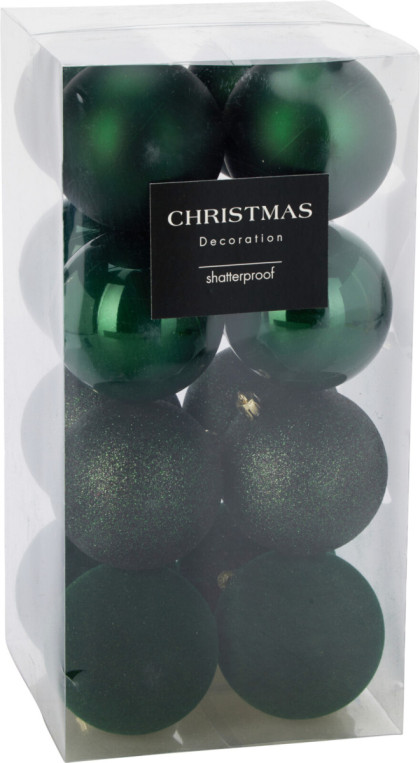 Gule vianočné 5 cm/ set 16 k / zelené