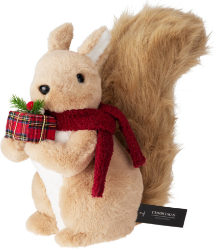 Veverička vianočná - dekorácia  Veverička vianočná - dekorácia