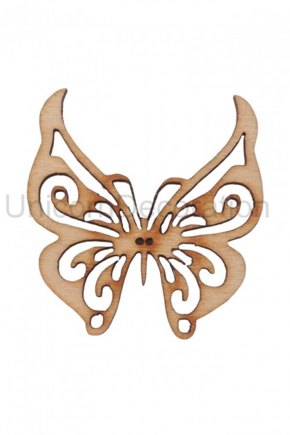 Motýľ drevený výrez