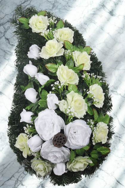 Veniec slza točená  22 - kvetová