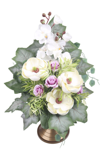 Set na hrob s orchideou 