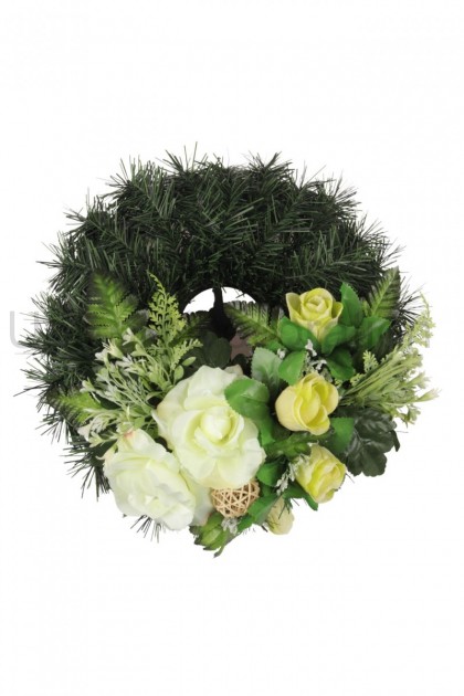 Veniec kuglof ruža, ranunculus