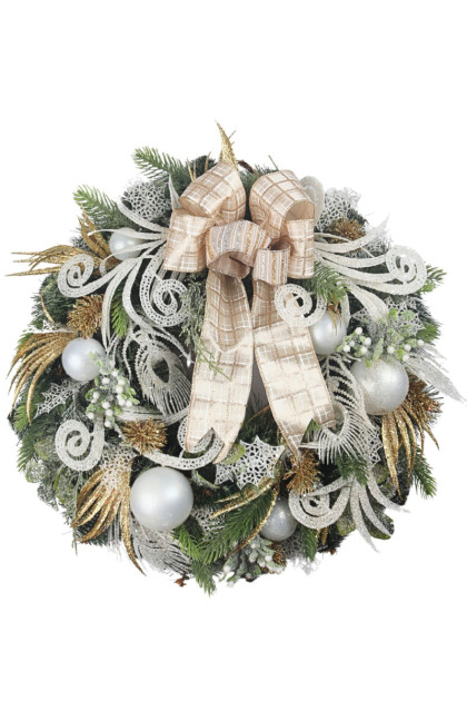 Exkluzívny borovicový veniec - originál 1 ks 