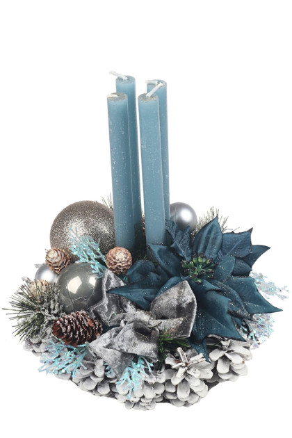 Venček šiškový adventný - originál 1 ks