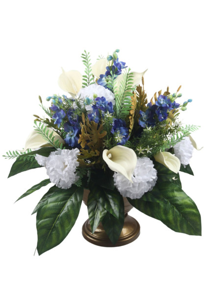 Aranžmán na nožičke - kály, karafiát