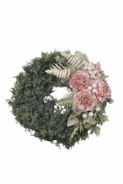 Venček plastový - ranunculus