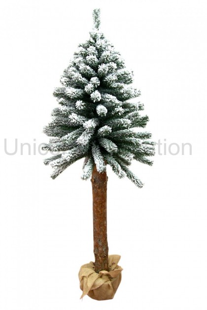Stromček na pni osnež. 100 cm