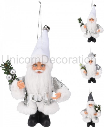 Mikuláš závesný 13cm biely 3 druhy
