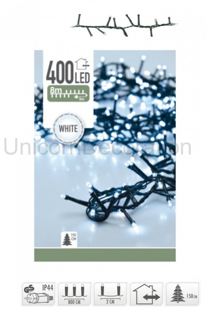 Reťaz LED 400LED 8m W