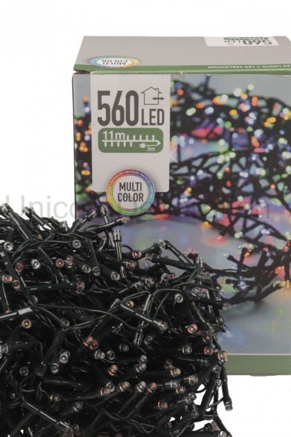 Reťaz LED 560LED 11m Multi