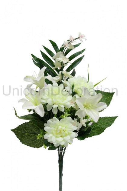 Kytica chryzantéma + ľalia + orchidea