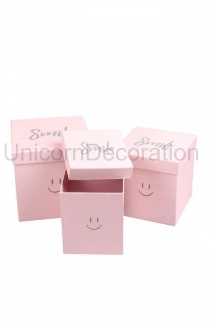 Flower box Smile 3set