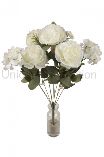 Kytica ruža + hortenzia x 11