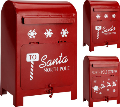 Schránka poštová vianočná 23 cm Schránka poštová vianočná 23 cm