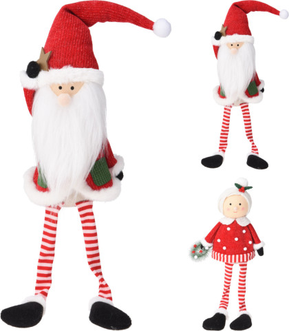 Bábika sediaca vianoč. 2 dr