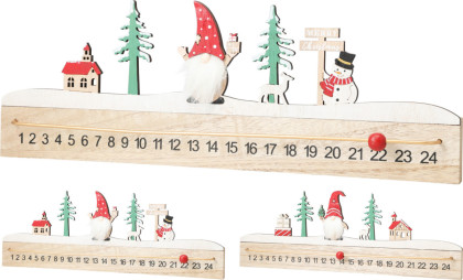 Adventný kalendár prírodný 2 dr