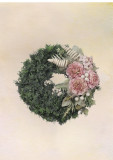 Venček plastový - ranunculus