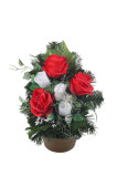 Aranžmán postupný s ružami