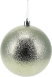 Guľa  vianoč.14 cm (3 fareb.)